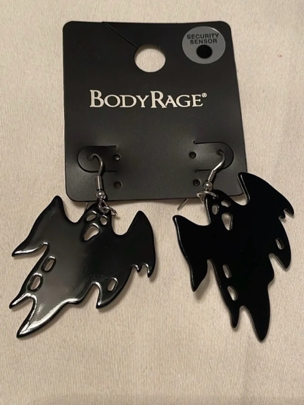 NWT 2 Pairs of Body Rage Spencer Halloween Spooky Ghost Earrings Goth Alt